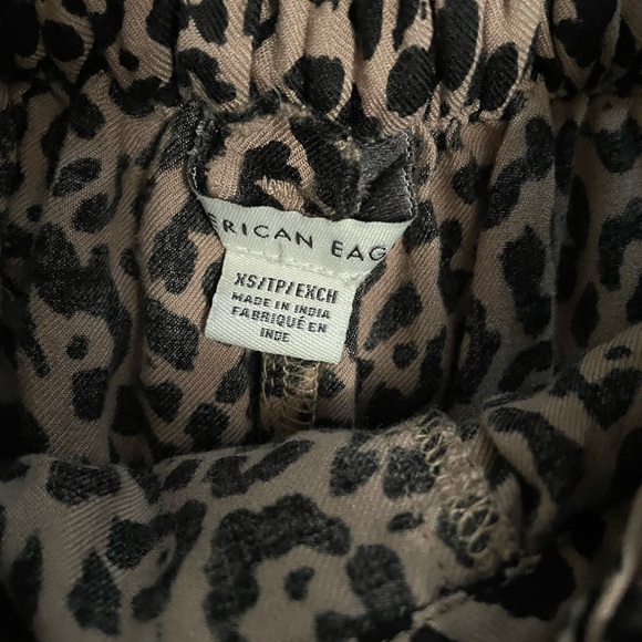 American Eagle cheetah jogger pant - Picture 3 of 5